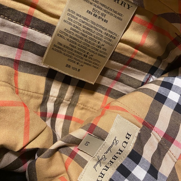 BURBERRY Cotton Trousers - Picture 3 of 3